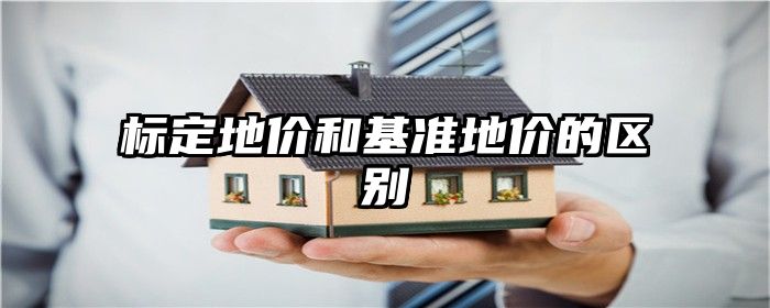 标定地价和基准地价的区别